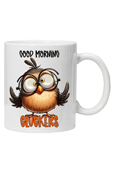 CRD PRINT Cană personalizată „bună dimineața...”, CRD PRINT, 330 ml, albă