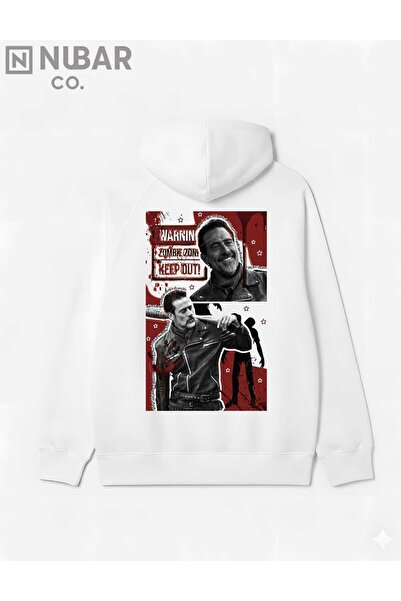 GraffTee The Walking Dead Designed Unisex Sweatshirt (Hoodie) |   100% Cotton...