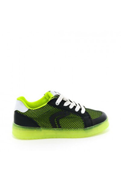 Geox Kommodor BA Black Lime Boys' Sport Shoes