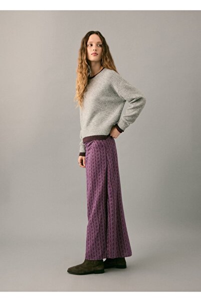 Mango Teen Desenli uzun etek