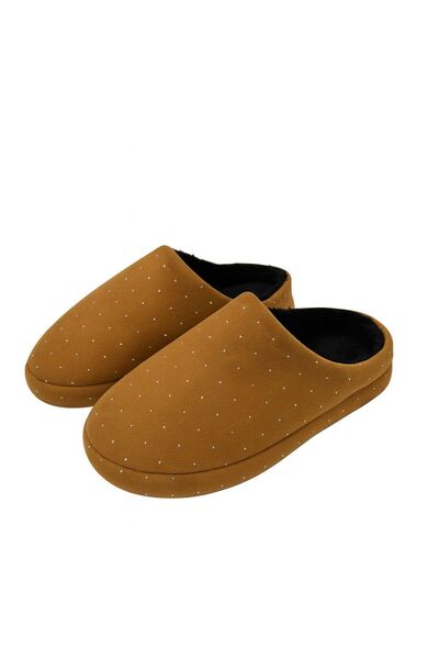 ALB TERLİK AYAKKABI SAN. TİC. LTD. ŞTİ. Women's Stone Patterned Warm House Slippers – Ultra Comfortable, Winter, Comfortable, Soft