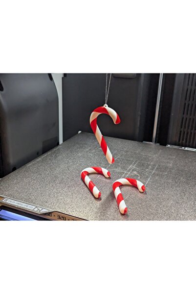 SZD Design Ornament clasic pentru brad de Crăciun cu bomboane (3 bucăți)