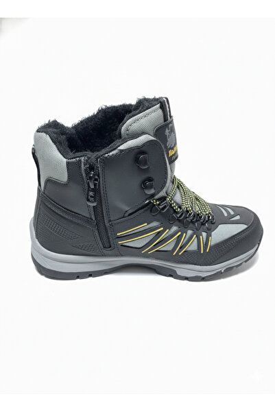 Juvence Ανδρικές μαύρες αδιάβροχες μπότες πεζοπορίας για εξωτερικούς χώρους