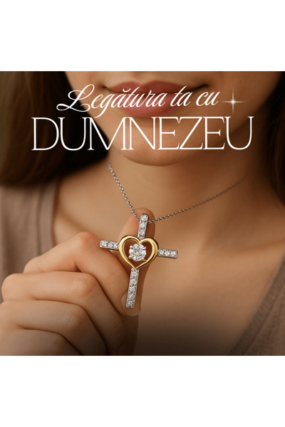 OferteTop Elegant Cross Necklace, Symbol of Love and Faith