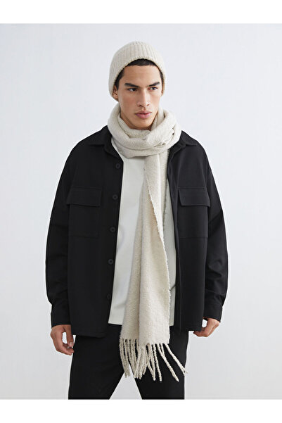 LC Waikiki Black Comfortable Fit Long Sleeve Men's Shirt Jacket