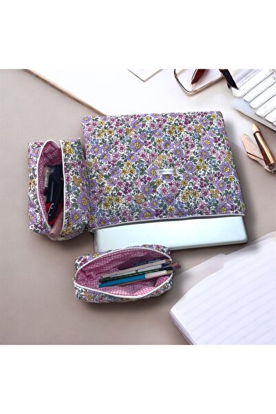 etoiles legend مجموعة حقائب ثلاثية بنمط زهور عتيق