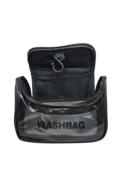 Salon System Waterproof makeup bag from Salon System, black (washbag)