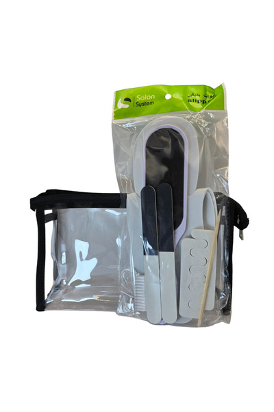 Salon System مجموعة أدوات بديكير العناية بالقدمين من صالون سيستم, 7 في 1