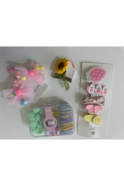 RSTM مجموعة مشابك شعر متعددة من بوتيك للفتيات، اتجاهات شعر مدرسية