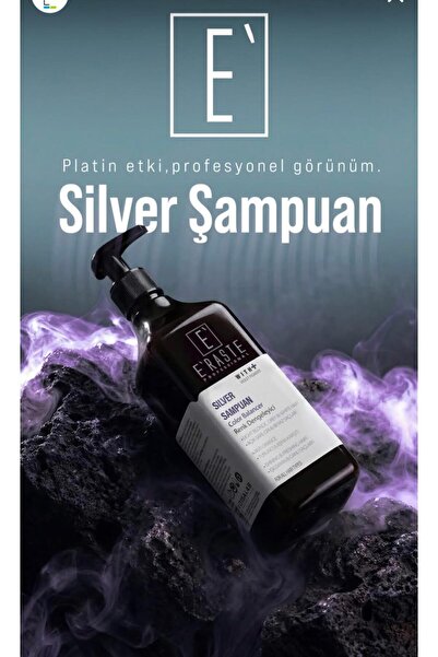 e'raste proffessional Hair Care Anti-Orangeing Silver Shampoo 500 ml Fm