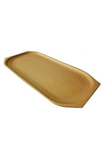 ArtKer Beech Wood Serving Platter with One Compartment (Large)