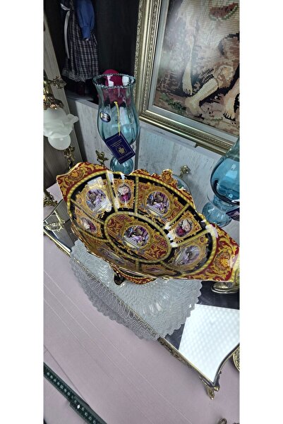 Bavaria Bavoriou Porcelain Italian Sitil Jardinyer 39X23X25 Size