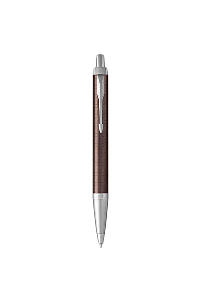 Parker Premium brown ballpoint pen from Parker, an elegant writing instrument.