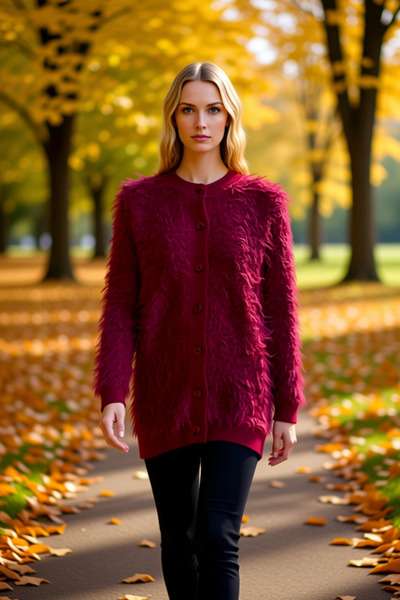 BENERLY Colecție specială pentru femei, croială confortabilă, aspect pufos, t...