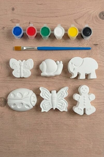 by burcu doğan Taş Boyama Figür Çocuk Gelişimi Etkinlik Taş boyama Seti