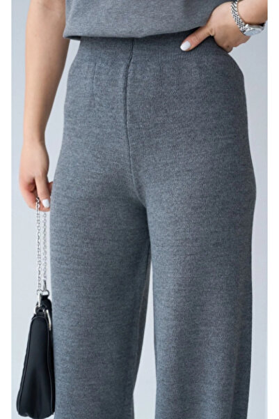 meday Clothing Преміум-видання Lüx İplik Triko Pantolon