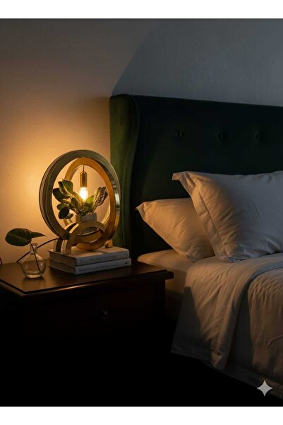 DREAMRUG Ahşap Lambader - Abajur - DreamMod