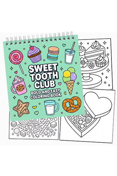 OBRO Carte de colorat cu pagini groase pentru ameliorarea stresului la adulți...