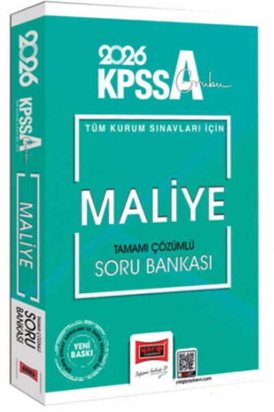 Yargı Yayınları 2026 KPSS A Grubu Tüm Kurum Sınavları İçin Maliye Tamamı Çözü...