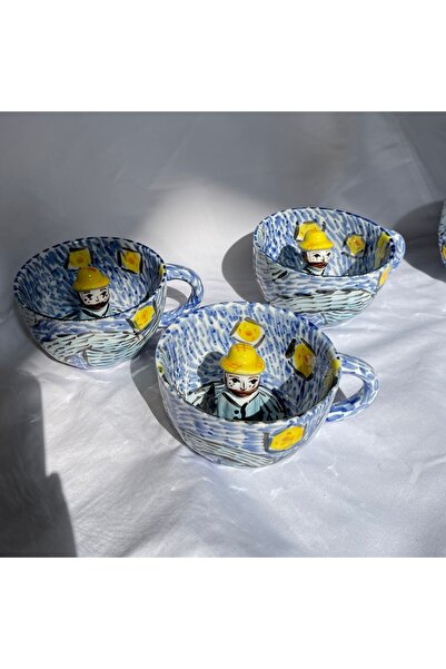 Nobrand Van Gogh ceramic mug | Artistic and modern