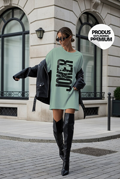 OEM Oversized Joker T-shirt, 100% cotton, for women