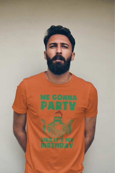 MVRDAR Tricou de Craciun unisex din 100% bumbac pentru femei si barbati