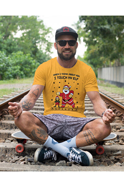 MVRDAR Tricou de Craciun unisex din 100% bumbac pentru femei si barbati