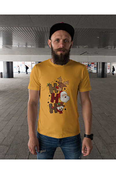 MVRDAR Tricou de Craciun unisex din 100% bumbac pentru femei si barbati