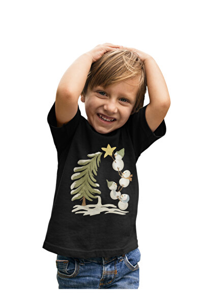 MVRDAR Tricou de Craciun pentru copii cu Grinch si personaje festive