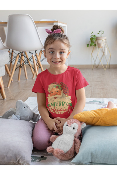 MVRDAR Tricou de Craciun pentru copii cu Grinch si personaje festive