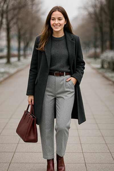 OUTLETSTORE PANTALON -KAŞE KUMAŞ