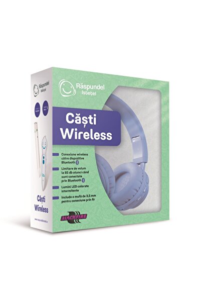 Raspundel Istetel , Casti Wireless, albastru