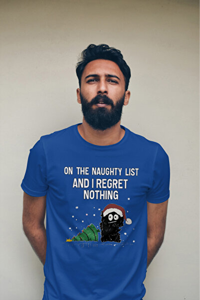 MVRDAR Tricou de Craciun unisex din 100% bumbac pentru femei si barbati