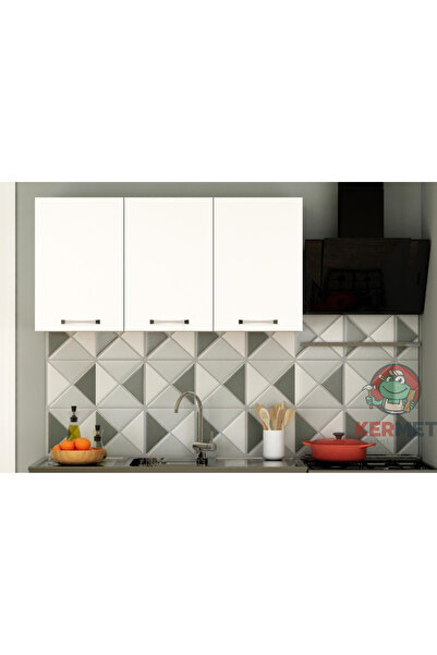 KermetHome Mutfak Dolabı Üst Modül 180 cm