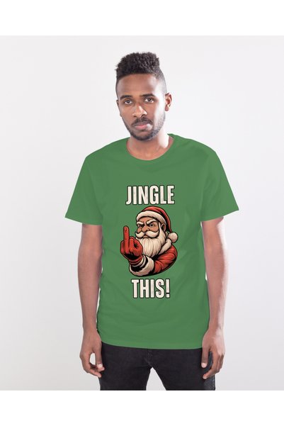 MVRDAR Tricou de Craciun unisex din 100% bumbac pentru femei si barbati