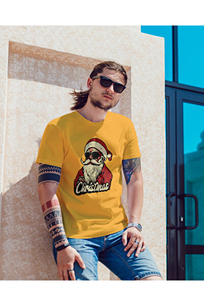 MVRDAR Tricou de Craciun unisex din 100% bumbac pentru femei si barbati