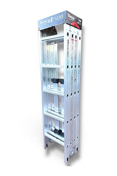 DAİMER 4X5 ALÜMİNYUM ÇOK AMAÇLI MERDİVEN 5.80 MT