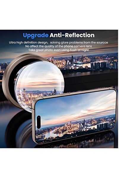 PiyasaSepeti Apple iPhone 17 Air Metal Framed Camera Protection Lens Gold