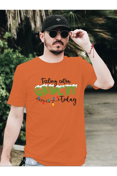 MVRDAR Tricou de Craciun unisex din 100% bumbac pentru femei si barbati