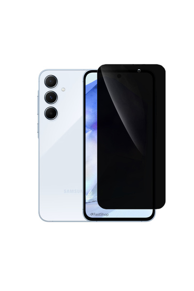 MMP SHOP واقي شاشة مضاد للكسر ومضاد للكهرباء الساكنة متوافق مع هاتف سامسونج جالاكسي A55