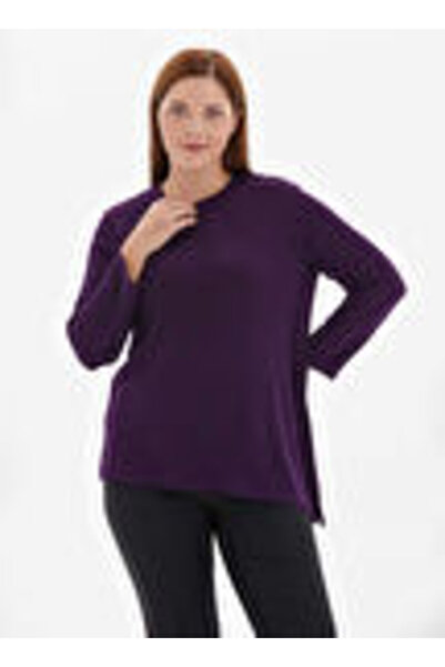 Selen Mor Kadın Normal Bluz 25KSL8257