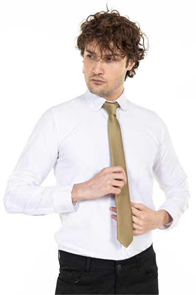 DAŞ ÜNİFORMA Thin Dobby Men's Tie Waiter Tie Workwear