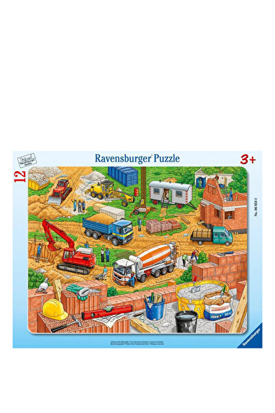 RAVENSBURGER Şantiye 12 Parça Çocuk Puzzle 060580