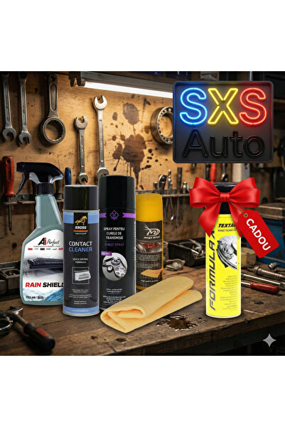 sXs Auto Maintenance Pack 5-in-1: Complete Protection + Free Textar Spray