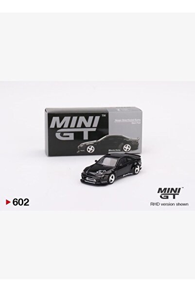 mini gt نيسان سيلفيا (S15) روكيت باني بلاك بيرل 602