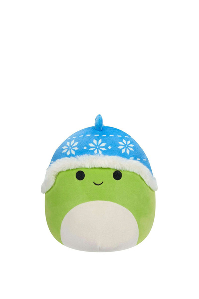 Squishmallows Yılbaşı Serisi Dinozor Danny Peluş Oyuncak 13 cm