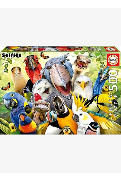 Educa Puzzle Educa 500 Piece Bird Selfie Puzzle - Watch the Birdie - 19622