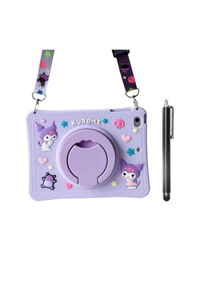 ENNAR Huawei Matepad Air 11.5 inç Uyumlu Kuromi Standlı Askılı Tablet Kılıfı+...