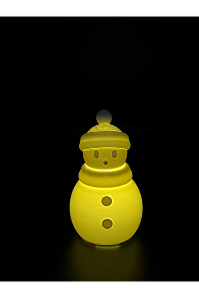 Epic Crafting Set of 6 LED Snowman – Christmas Globes 11.6 cm, Tree Ornament & Holiday Decor, Illuminated