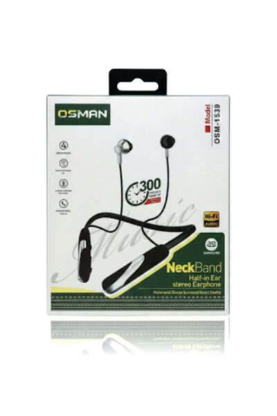 Generic Wireless Neckband Half-in-Ear Headphones - Hi-Fi Stereo, Up to 300 Minutes Playback